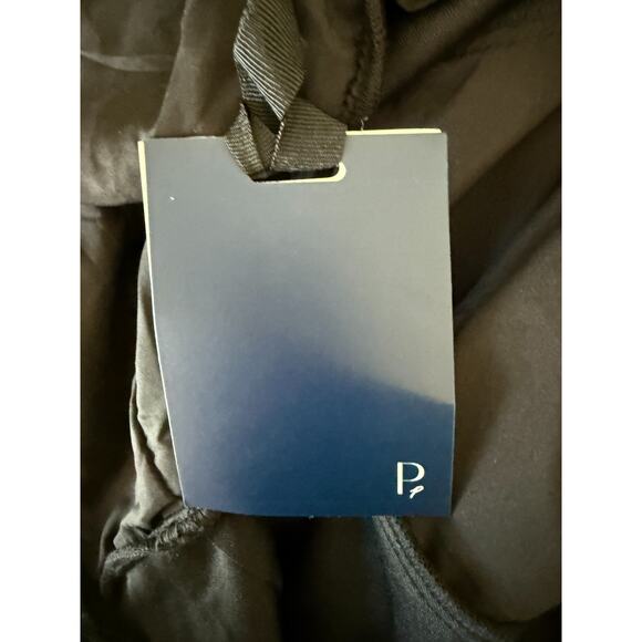 Tuckernuck Pomander Place Gold Embroidered Hem Velvet Lillith Black Dress Size S - Picture 12 of 15